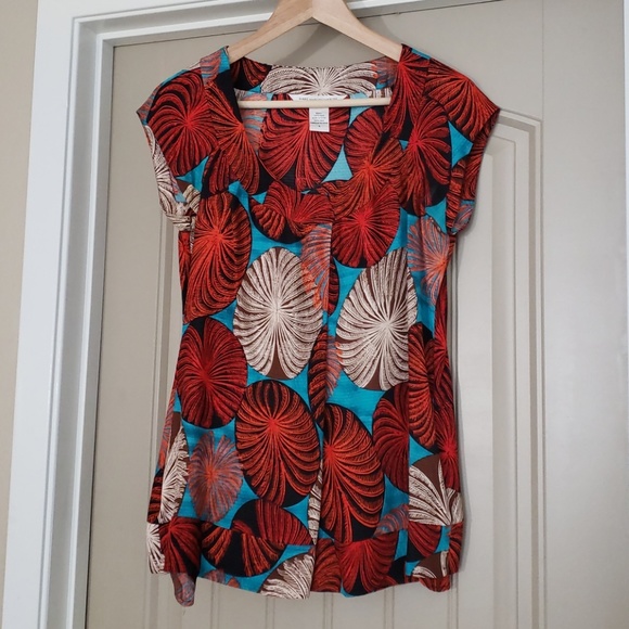 Diane Von Furstenburg silk top - Picture 2 of 5